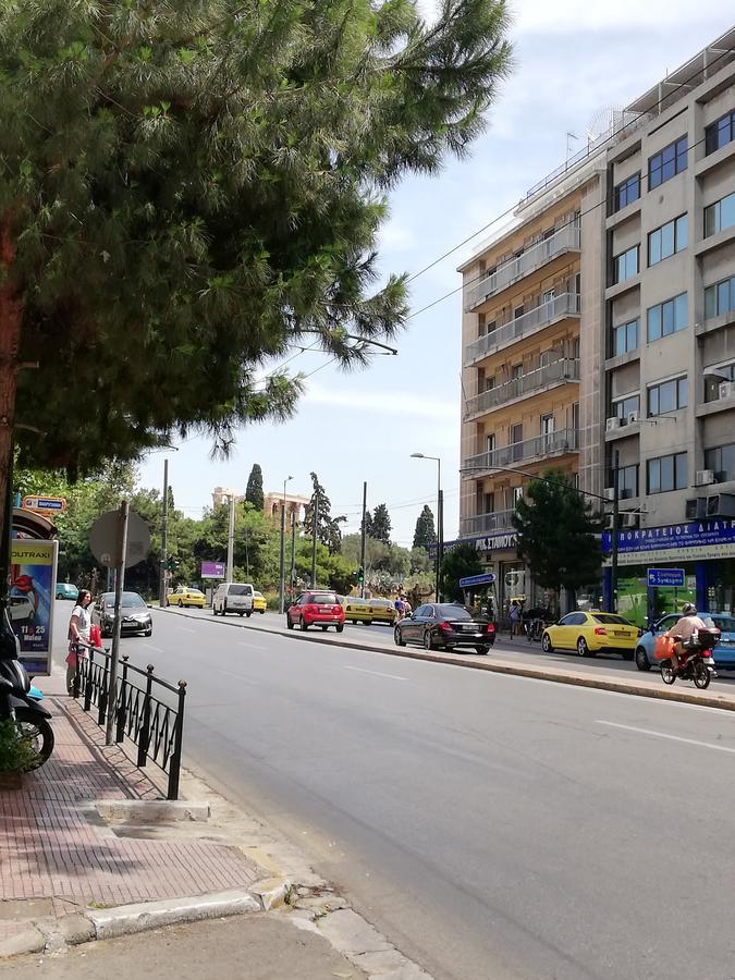 Acropolis Cozy Blue Flat Appartamento Atene Esterno foto