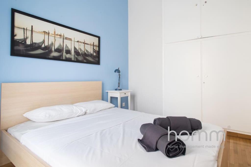 Acropolis Cozy Blue Flat Appartamento Atene Esterno foto