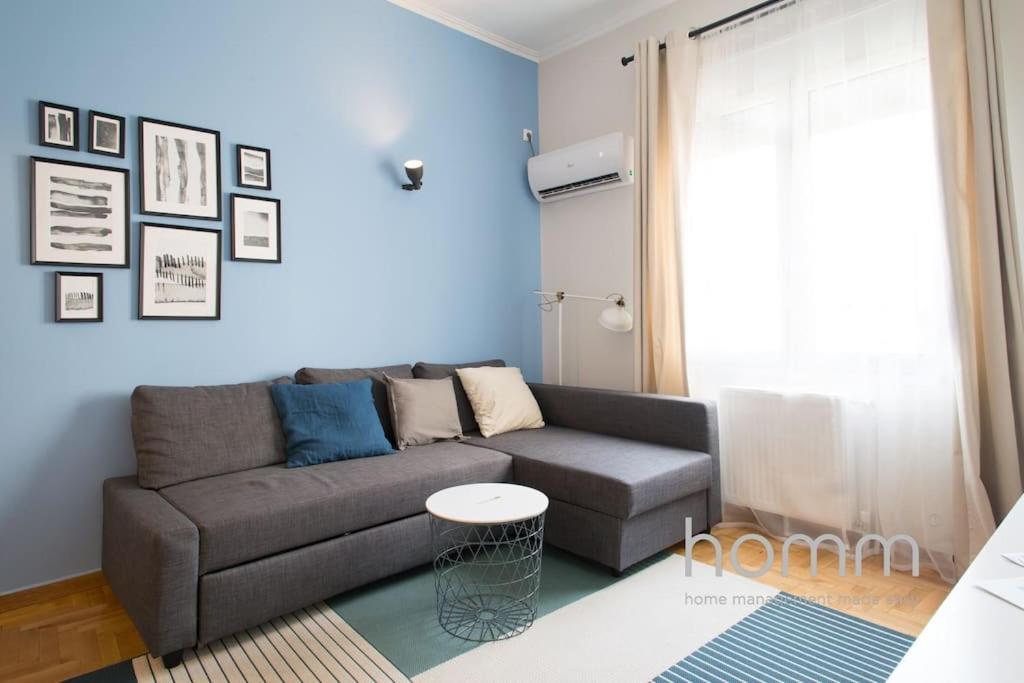 Acropolis Cozy Blue Flat Appartamento Atene Esterno foto